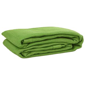 vidaXL T&auml;ltmatta ljusgr&ouml;n 200x200 cm HDPE