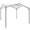 vidaXL Paviljong 3x3x2,6 m vit 180 g/m&sup2;