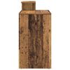 vidaXL Skrivbord Gammalt trä 120,5 x 44 x 88,5 cm Konstruerat trä
