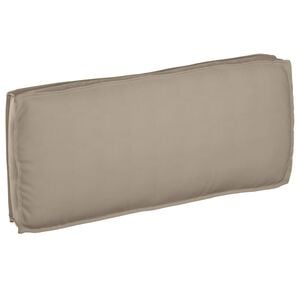 vidaXL Kudde Taupe 120 x 50 x 12 cm Oxford Tyg