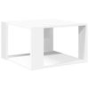 vidaXL Soffbord vitt 51,5x51,5x30 cm konstruerat tr&auml;