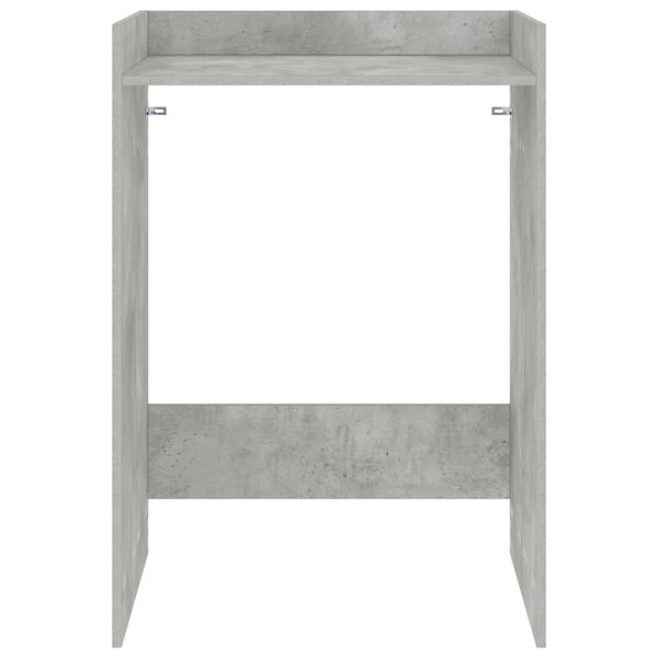 vidaXL Tv&auml;ttmaskinskabinet Betong 67,5 x 62 x 97 cm Konstruerat tr&auml;