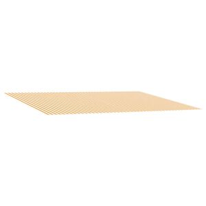 vidaXL Markisv&auml;v Gul och Vit 250 x 200 cm Polyester