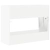 vidaXL F&ouml;rvaringskrok & St&auml;ll Vit 65 x 24 x 50 cm Konstruerat tr&auml;