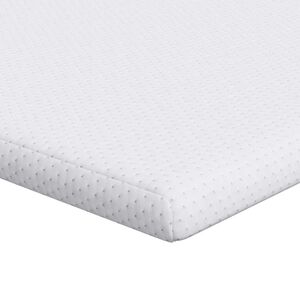 vidaXL Madrasskydd Vit 80 x 200 cm Jacquard tyg