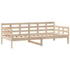 vidaXL Dagbädd med lådor 80x200 cm massiv furu