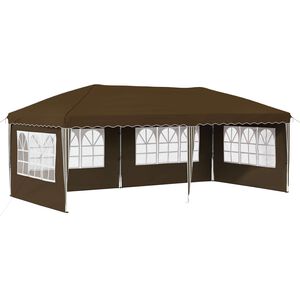 vidaXL Pop-up Partyt&auml;lt 575 x 289 x 245 cm Taupe