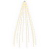 vidaXL Julgransbelysning 180 LED-lampor Varmvit 180 cm