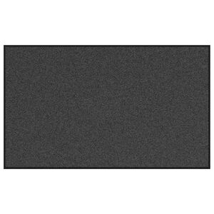vidaXL D&ouml;rrmatta Antracit och svart 90 x 150 cm 100% Polyamid