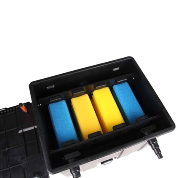 vidaXL Dammfilter biologiskt 8000 L/tim
