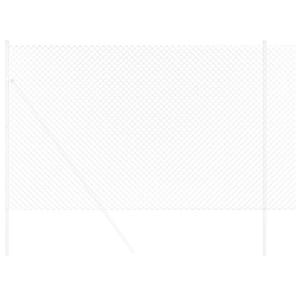 vidaXL Kedjel&auml;nk St&auml;ngsel Silver 10 x 1,6 m Galvaniserat st&aring;l