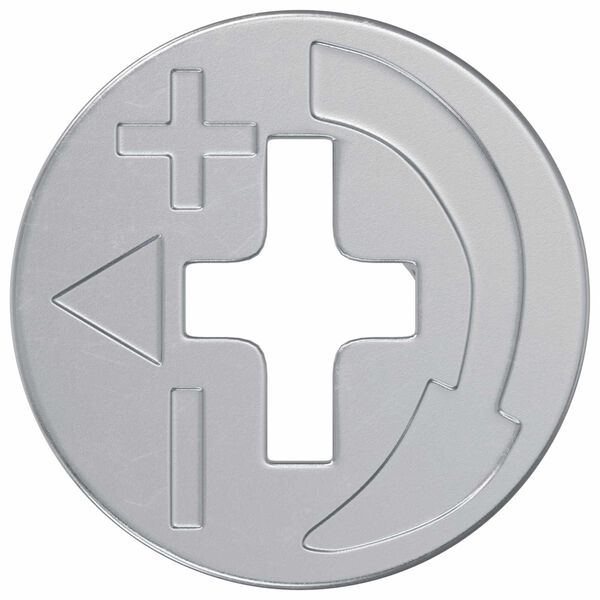 vidaXL Kammuttrar 2 pcs Silver 15 x 11,5 mm Metall