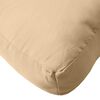 vidaXL Palldynor 3 st melerad beige tyg