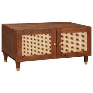 vidaXL Kaffeebord 80 x 50 x 40 cm Massivt mangotr&auml;