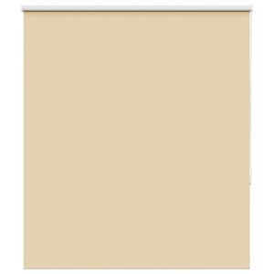 vidaXL Rullgardin m&ouml;rkl&auml;ggningsbeige 120x150 cm tyg bredd 116,6 cm