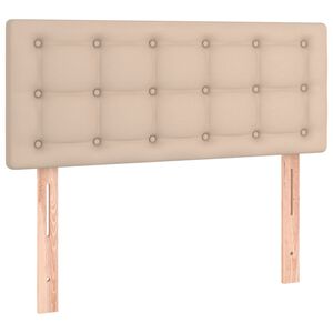 vidaXL S&auml;nggavel cappuccino 80x5x78/88 cm konstl&auml;der