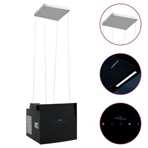 vidaXL K&ouml;ksfl&auml;kt f&ouml;r k&ouml;ks&ouml; med touchsensor LCD h&auml;rdat glas