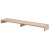 vidaXL Sk&auml;rmst&auml;ll konstruerat tr&auml; 110x23,5x9 cm beige