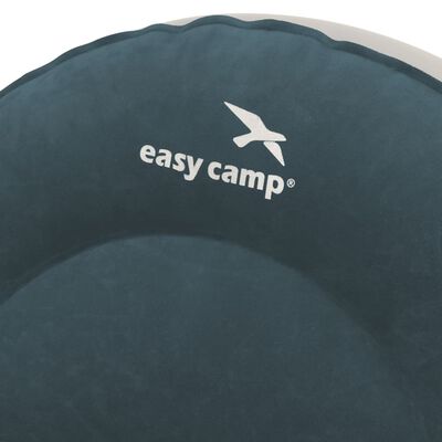 Easy Camp Uppblåsbar fåtölj Comfy stål grå och blå
