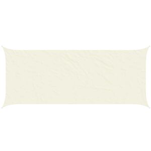 vidaXL Solskugge segel Gr&auml;ddvit 6 x 2,5 m 100% polyester oxford