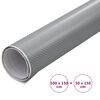 vidaXL Bilfoliering 2 st 4D silver 100x150 cm+50x150 cm