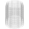 vidaXL Planteringsgabion galvaniserat järn 200x100x100 cm