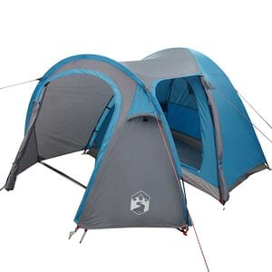 vidaXL Dome T&auml;lt Kupol med tak med lagring Bl&aring; 384 x 254 x 170 cm