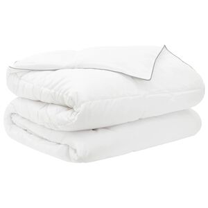 vidaXL Sommar Duvet 200 x 200 cm Sommar 150 gsm Bambufiber Vit