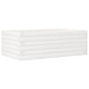 vidaXL Odlingsl&aring;dor vit 70x40x23 cm massiv furu