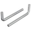 vidaXL Sexkantnyckel 2 st Silver 32 x 86 mm St&aring;l