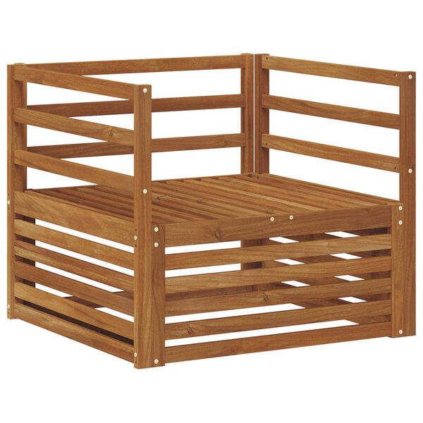 vidaXL 2 Stycke Sofa med armst&ouml;d Naturf&auml;rg