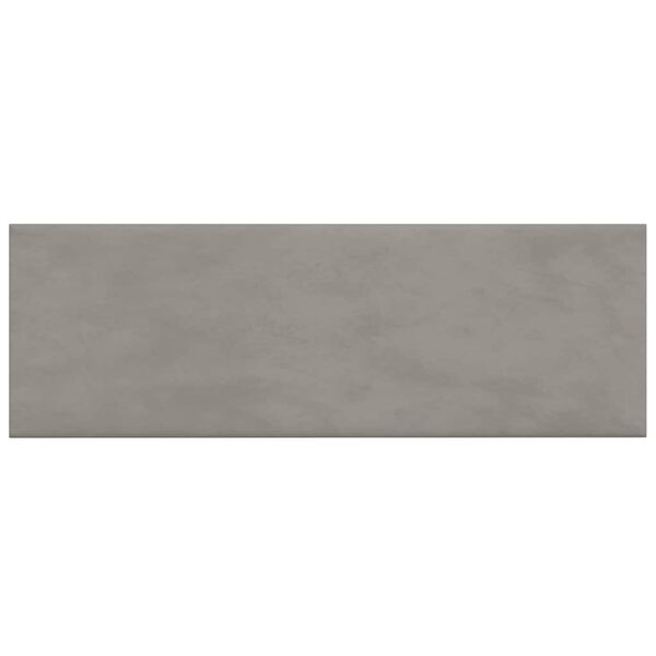 vidaXL V&auml;ggpaneler 12 st ljusgr&aring; 90x30 cm sammet 3,24 m&sup2;