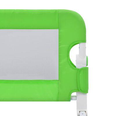 vidaXL Sängskena för barn grön 120x42 cm polyester