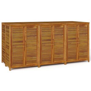 vidaXL Tr&auml;dg&aring;rdssk&aring;p 210x87x104 cm massivt akaciatr&auml;