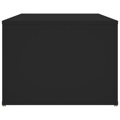 vidaXL Soffbord svart 100x50x36 cm konstruerat trä