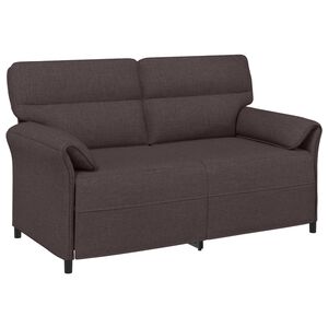 vidaXL Soffa 100% polyester metallram MDF, Plywood