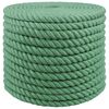 vidaXL Juterep 24 mm Gr&ouml;n 100% Tossa jute