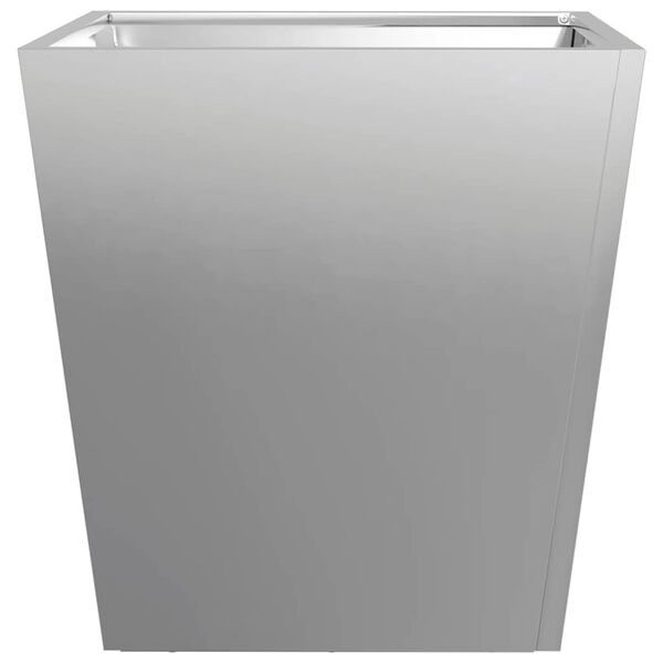 vidaXL Tr&auml;dg&aring;rdskruka 40x40x40 cm galvaniserat st&aring;l