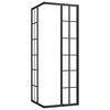 vidaXL Duschvägg ESG 80x80x180 cm