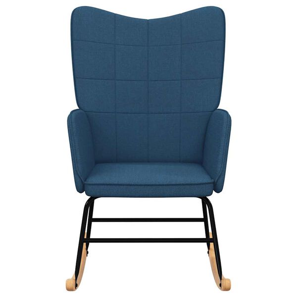 vidaXL Gungstol bl&aring; tyg