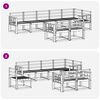 vidaXL Utomhussoffset 8 pcs Naturf&auml;rg Massivt Akaciatr&auml;