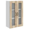 vidaXL Diskmaskin panel Kalmar Sonoma-ek 60 x 31 x 100 cm