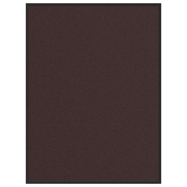 vidaXL Dörrmatta brun 90x120 cm