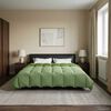 vidaXL Sommar Duvet Quiltad Gr&ouml;n 220 x 260 cm Mikrofiber