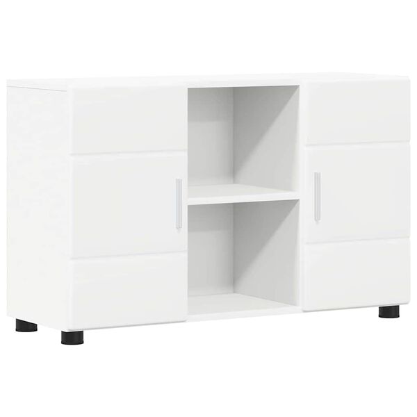 vidaXL Sideboard FLORIN Vit 88,5 x 30,5 x 55,5 cm Konstruerat tr&auml;