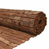 vidaXL Barkstaket Brun 600 x 150 cm Bark