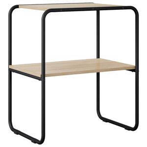 vidaXL Konsolbord Sonoma-ek 60 x 42,5 x 70 cm Konstruerat tr&auml;