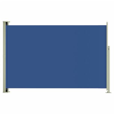 vidaXL Infällbar sidomarkis 200x300 cm blå