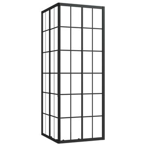 vidaXL Duschv&auml;gg ESG 80x80x180 cm