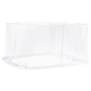 vidaXL Myggn&auml;t f&ouml;r lusthus 220 mesh Vit 3,6 x 3,6 x 2 cm Polyester